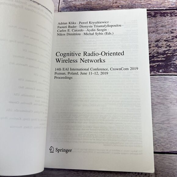 Cognitive Radio-Oriented Wireless Networks 14th EAI International Conference - Picture 8 of 10